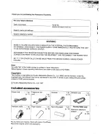 Предварительный просмотр 2 страницы Panasonic KX-F2781NZ Operating Instructions Manual