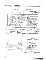 Предварительный просмотр 8 страницы Panasonic KX-F2781NZ Operating Instructions Manual