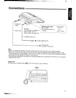 Предварительный просмотр 11 страницы Panasonic KX-F2781NZ Operating Instructions Manual