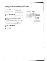 Предварительный просмотр 14 страницы Panasonic KX-F2781NZ Operating Instructions Manual