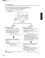 Предварительный просмотр 17 страницы Panasonic KX-F2781NZ Operating Instructions Manual