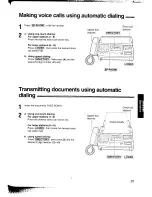 Предварительный просмотр 35 страницы Panasonic KX-F2781NZ Operating Instructions Manual