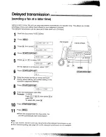 Предварительный просмотр 40 страницы Panasonic KX-F2781NZ Operating Instructions Manual