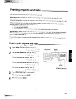 Предварительный просмотр 69 страницы Panasonic KX-F2781NZ Operating Instructions Manual