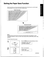 Предварительный просмотр 97 страницы Panasonic KX-F280 Operating Instructions Manual