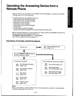 Предварительный просмотр 101 страницы Panasonic KX-F280 Operating Instructions Manual