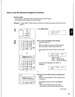 Preview for 75 page of Panasonic KX-F2900 Operating Instructions Manual