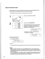 Preview for 78 page of Panasonic KX-F2900 Operating Instructions Manual