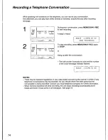 Предварительный просмотр 76 страницы Panasonic KX-F3100 Operating Instructions Manual