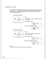 Предварительный просмотр 78 страницы Panasonic KX-F3100 Operating Instructions Manual