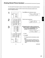 Предварительный просмотр 91 страницы Panasonic KX-F3100 Operating Instructions Manual