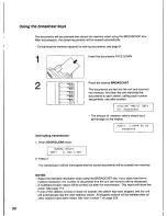 Предварительный просмотр 100 страницы Panasonic KX-F3100 Operating Instructions Manual