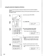 Предварительный просмотр 102 страницы Panasonic KX-F3100 Operating Instructions Manual