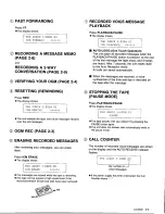 Preview for 111 page of Panasonic KX-F320 User Manual