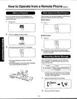 Preview for 36 page of Panasonic KX-F3500 Operating Instructions Manual