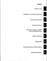 Preview for 3 page of Panasonic KX-F390 Operating Instructions Manual