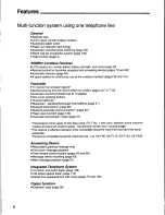 Preview for 8 page of Panasonic KX-F390 Operating Instructions Manual