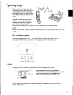 Preview for 11 page of Panasonic KX-F390 Operating Instructions Manual