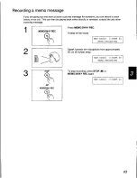 Preview for 63 page of Panasonic KX-F390 Operating Instructions Manual