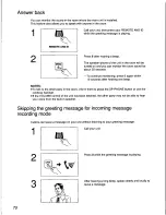 Preview for 70 page of Panasonic KX-F390 Operating Instructions Manual