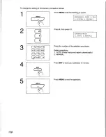 Preview for 128 page of Panasonic KX-F390 Operating Instructions Manual