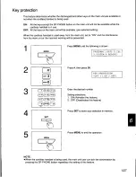 Preview for 137 page of Panasonic KX-F390 Operating Instructions Manual