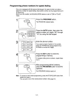 Предварительный просмотр 28 страницы Panasonic KX-F50 Operating Instructions Manual