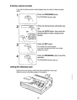 Предварительный просмотр 30 страницы Panasonic KX-F50 Operating Instructions Manual