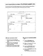 Предварительный просмотр 61 страницы Panasonic KX-F50 Operating Instructions Manual