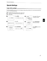 Предварительный просмотр 41 страницы Panasonic KX-F500 User Manual