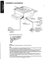 Предварительный просмотр 14 страницы Panasonic KX-F5000 Operating Instructions Manual