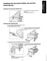 Предварительный просмотр 21 страницы Panasonic KX-F5000 Operating Instructions Manual