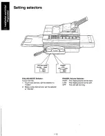 Предварительный просмотр 22 страницы Panasonic KX-F5000 Operating Instructions Manual