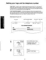 Предварительный просмотр 34 страницы Panasonic KX-F5000 Operating Instructions Manual