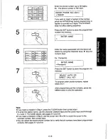 Предварительный просмотр 37 страницы Panasonic KX-F5000 Operating Instructions Manual