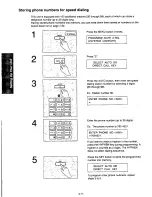 Предварительный просмотр 38 страницы Panasonic KX-F5000 Operating Instructions Manual