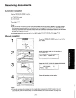 Предварительный просмотр 49 страницы Panasonic KX-F5000 Operating Instructions Manual