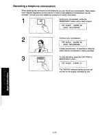 Предварительный просмотр 58 страницы Panasonic KX-F5000 Operating Instructions Manual