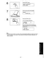 Предварительный просмотр 69 страницы Panasonic KX-F5000 Operating Instructions Manual