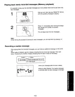 Предварительный просмотр 89 страницы Panasonic KX-F5000 Operating Instructions Manual