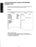 Предварительный просмотр 102 страницы Panasonic KX-F5000 Operating Instructions Manual