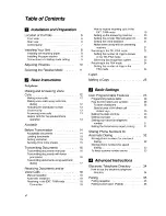 Preview for 4 page of Panasonic KX-F550 Operating Instructions Manual