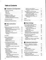 Preview for 4 page of Panasonic KX-F555 Operating Instructions Manual