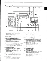 Preview for 7 page of Panasonic KX-F555 Operating Instructions Manual