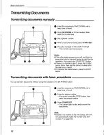 Preview for 16 page of Panasonic KX-F555 Operating Instructions Manual