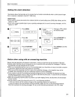 Preview for 21 page of Panasonic KX-F555 Operating Instructions Manual