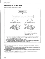 Preview for 22 page of Panasonic KX-F555 Operating Instructions Manual