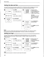 Preview for 30 page of Panasonic KX-F555 Operating Instructions Manual