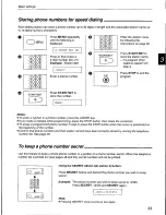 Preview for 33 page of Panasonic KX-F555 Operating Instructions Manual