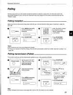 Preview for 35 page of Panasonic KX-F555 Operating Instructions Manual